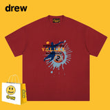 Drew T Shirts Cotton Short-Sleeved Printed T-shirt