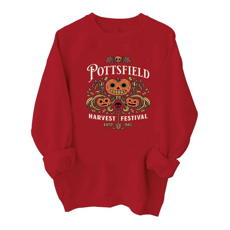 Pottsfield Harvest Festival Halloween Sweatshirt