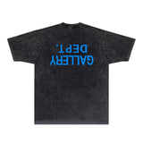 Gallery Dept T Shirts Tee Shirt Washed and Worn Short Sleeve T-shirt Blouse