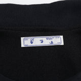 Ow Jacket Yellow Embroidery Cotton-Padded Jacket for Men and Women