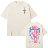 Hip Hop Limited Edition Cactus Jack Tshirt Short Sleeve