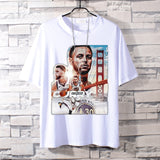 Basketball Sports T Shirt Loose Short-Sleeved T-Shirt Male Student Warrior Curry Basketball Sports