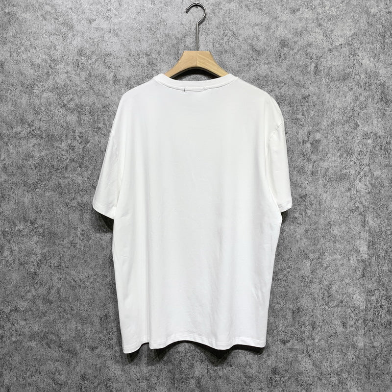 Amiri T Shirt Casual Hip Hop High Street round Neck Short Sleeve T-shirt