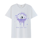 Basketball Sports T Shirt Summer Astronaut Short Sleeve T-Shirt Men And Women Loose