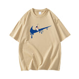 Nasa T Shirt Short-Sleeved T-Shirt Men'S Summer Casual Cotton Loose
