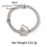 Chains Hip Hop Necklace Splicing Hanging Love Cuban Chain St. Valentine's Spectrum