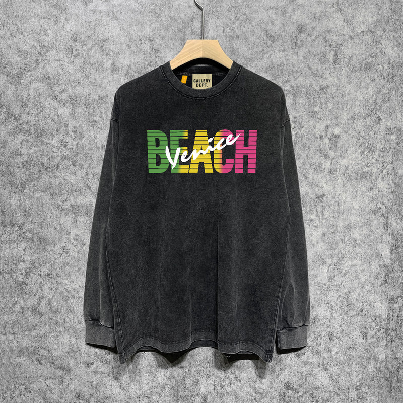 Gallery Dept Long Sleeve Shirt Vintage T Shirt Washed and Worn Vintage Long Sleeve T-shirt