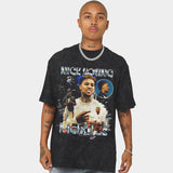 Nba T Shirt Short Sleeve T-shirt Street round Neck Top Washed