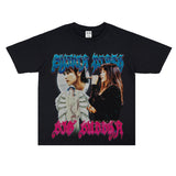 Film Star T Shirt Singer Izumi Sakai Character Loose Retro Street T-shirt Men and Women