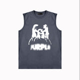 Purple Brand Tank T Shirts Sleeveless T-shirt Vest