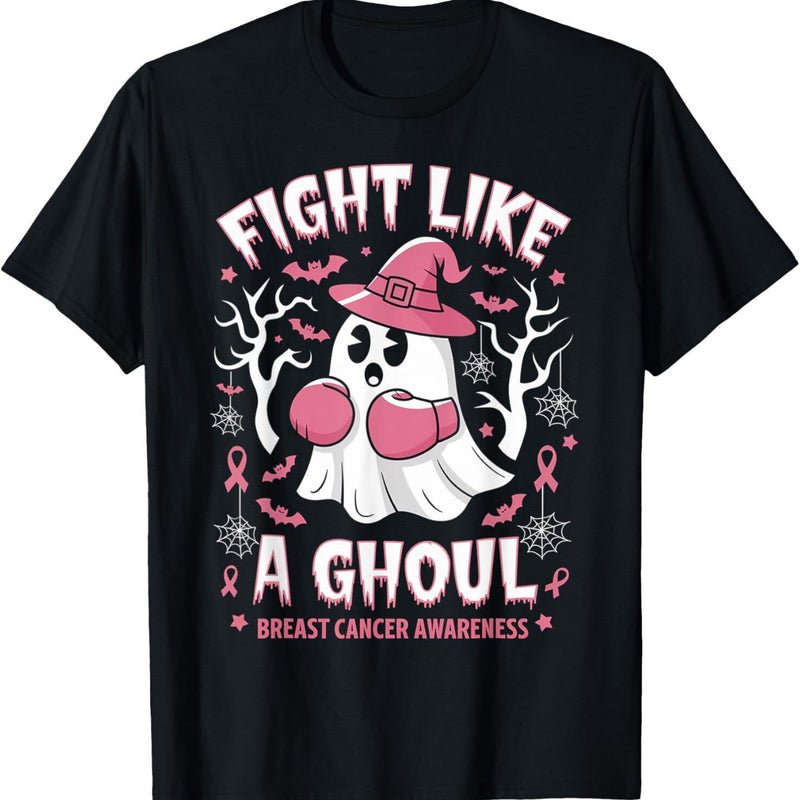 In October We Wear Pink Breast Cancer Awareness Halloween