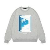 Purple Brand Sweatshirt Loose Crew Neck Sweater