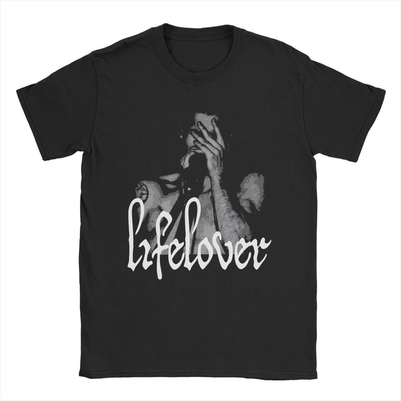 T-shirt Lifelover Men's and Women's Printed Short Sleeves