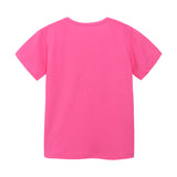 Boy T Shirt Children's T-shirt Summer European and American Girls Fashion Short Sleeve T-shirt Knitted Cotton Cartoon Print