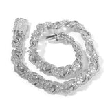 Chains Zircon Necklace Tide Hip Hop St. Valentine's Spectrum