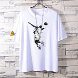 Basketball Sports T Shirt Commemorative Kobe No. 24 Ball Clothes Short Sleeve T-Shirt Boys Loose Student Casual