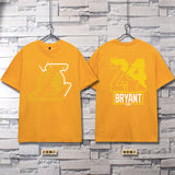 Basketball Sports T Shirt Short-Sleeved T-Shirt Men'S Loose Casual Sweatshirt Trendy Kobe James Curry Owen