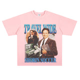 Film Star T Shirt Movie Dead Society Loose Retro Street Cotton T-shirt Men and Women