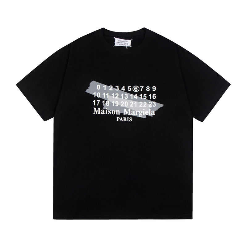 Maison Margiela T Shirts Crew Neck, Loose Short Sleeve T-Shirt