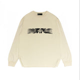 Purple Brand Long Sleeve T-Shirt Fashion Loose Long Sleeve Top