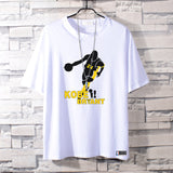 Basketball Sports T Shirt Kobe Manba No. 24 Short Sleeve T-Shirt Male Student Loose