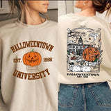Vintage Halloweentown Sweatshirt 2 Side Print Halloween