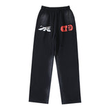 Mens trendy Hoodie & Pants Wash Water Make Old Hoodies Sweater Trousers