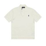 Ralph Lauren Knitted sweaters Ralph Lauren Knitted Short Sleeved Shirt POLO Lapel Knitted Short Sleeve Small Twist Lapel T-Shirt