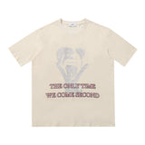 Rhude T Shirt Geometric Print Short Sleeve T-Shirt