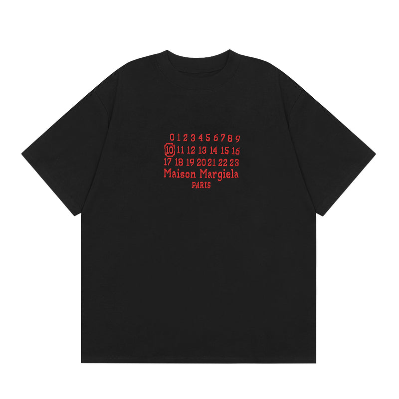 Maison Margiela T-Shirts Crew Neck Loose Short Sleeve T-Shirt