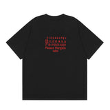 Maison Margiela T-Shirts Crew Neck Loose Short Sleeve T-Shirt