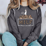 Milf Man I Love Fall Sweatshirt Pumpkin Fall Season Hoodies