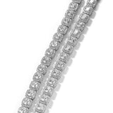 Chains Copper Zircon Hip Hop Necklace 7mm Rock Sugar Chain Spectrum St. Valentine's