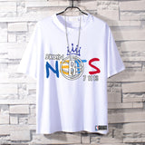 Basketball Sports T Shirt Nba Basketball Short Sleeve T-Shirt Male Student Pure Cotton