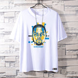 Basketball Sports T Shirt Summer Round Neck Cotton Short Sleeve T-Shirt Men'S Basketball Sports Loose