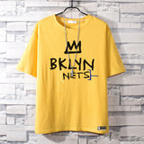 Basketball Sports T Shirt Summer Loose Short Sleeves T-Shirt Men'S Basketball Nets Owen Durant