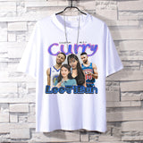 Basketball Sports T Shirt Curry Trendy Printed Basketball Sport Short Sleeve T-Shirt Boys Loose