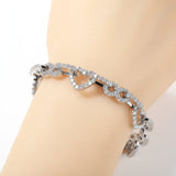 Chains Love Necklace 5A Zircon Clavicle Chain Temperament Spectrum Royalty