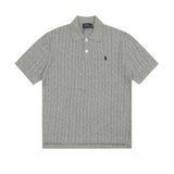 Ralph Lauren Knitted sweaters Ralph Lauren Knitted Short Sleeved Shirt POLO Lapel Knitted Short Sleeve Small Twist Lapel T-Shirt