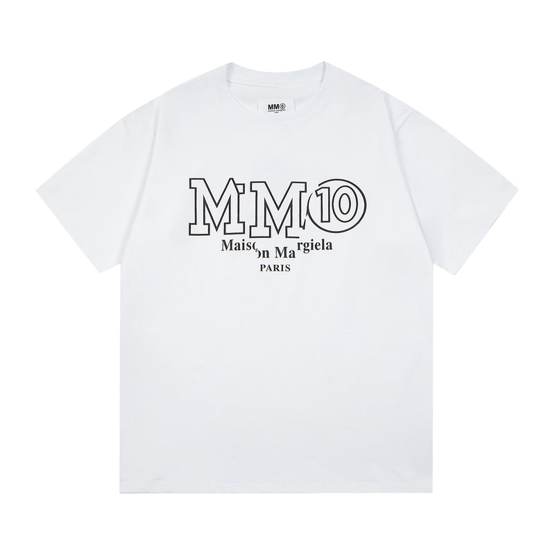 Maison Margiela T-Shirts Crew Neck Loose Short Sleeve T-Shirt