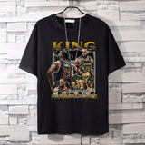 Basketball Sports T Shirt Loose Short-Sleeved T-Shirt Boys James Basketball Sports Half Sleeve