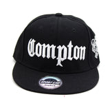 Compton Hat Hip Hop Snapback Flat Bill Cap