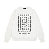 Purple Brand Sweatshirt Loose Crew Neck Sweater