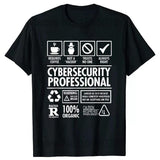 T-shirt Cybersecurity Programmer Men