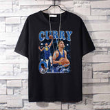 Basketball Sports T Shirt Loose-Fitting Pure Cotton Short Sleeves T-Shirt Male Student All-Match Warrior Curry