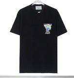 Casablanca T Shirts Fashion Casual Crew Neck Tee