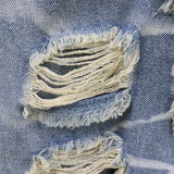 Men Shorts Ripped Denim Shorts
