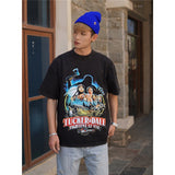 Film Star T Shirt Movie Tucker and Dale Vs Evil Pure Cotton Loose Short Sleeve American Retro T-shirt Men and Women