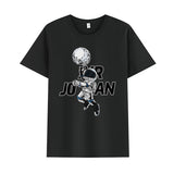 Basketball Sports T Shirt Summer Short Sleeve T-Shirt Men And Women Loose All-Matching And Handsome Half Sleeve