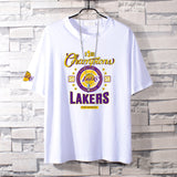 Basketball Sports T Shirt Nba Kobe No. 24 James No. 23 Short Sleeve T-Shirt Men Loose Leisure Sports